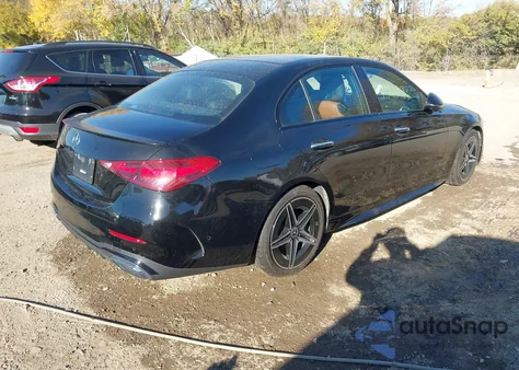 2022 Mercedes-Benz C 300 4Matic из США, поврежденный, VIN W1KAF4HB2NR041643